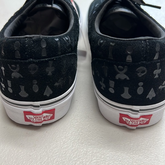 VANS | Era Area 66 Black Suede Skate Shoes - Picture 7 of 9